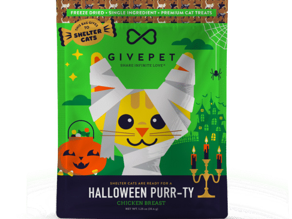 GivePet Halloween Purr-ty Freeze-Dried Cat Treats
