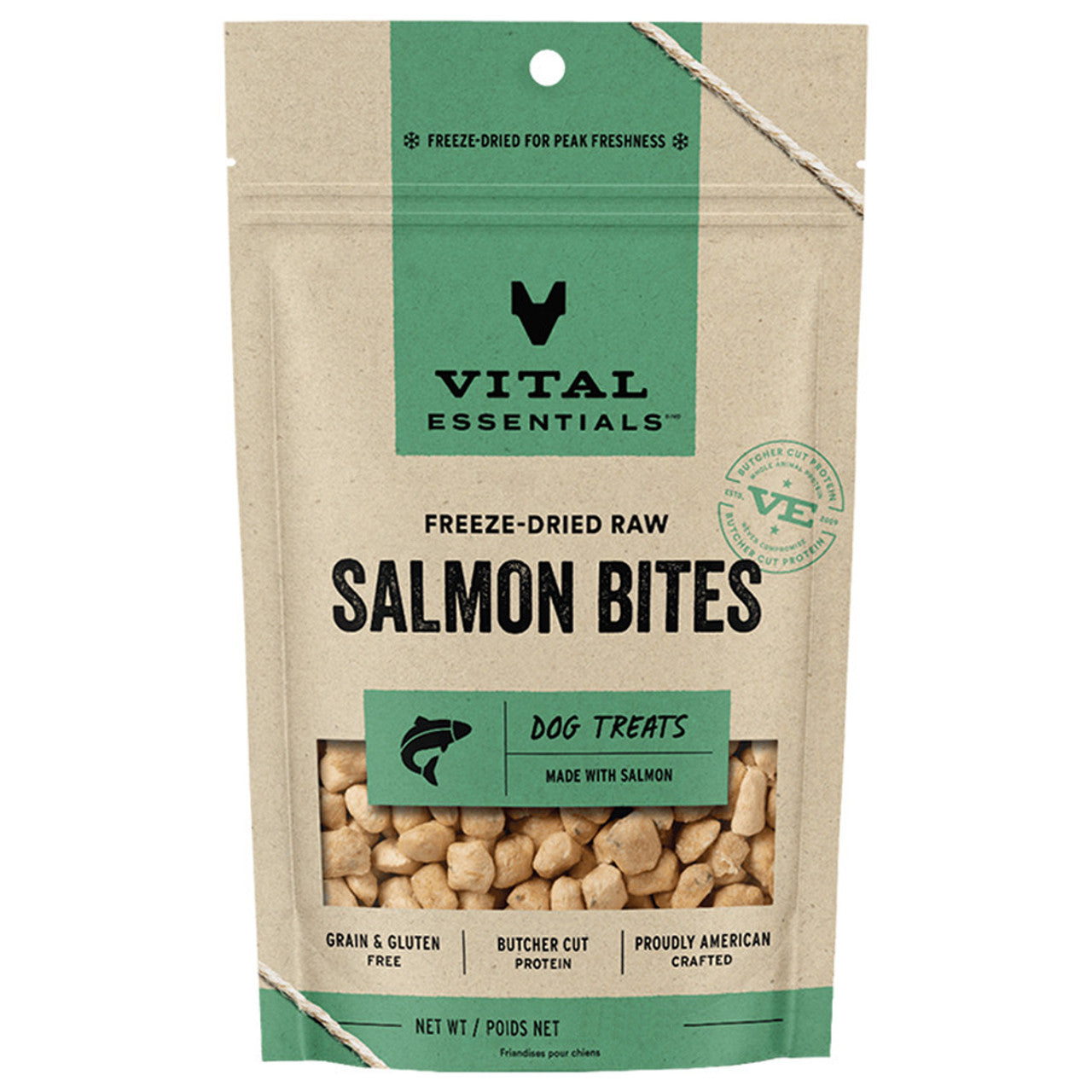 Vital Essentials Salmon Bites Freeze-Dried Treats