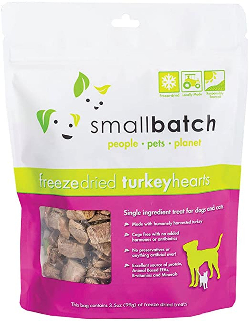 Smallbatch Freezedried Turkey Hearts