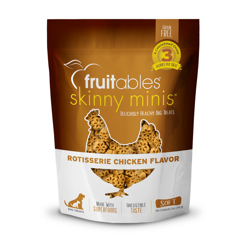 Fruitables Skinny Minis Rotisserie Chicken Dog Treats