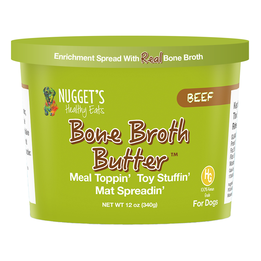 Nugget's Healthy Eats Bone Broth Butter Beef
