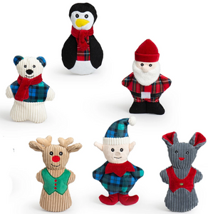 Hugglehounds Cookie Collection Plush Durable Toy