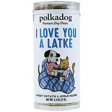 polkadog I Love You A Latke Sweet Potato & Apple Holiday Mini Tube