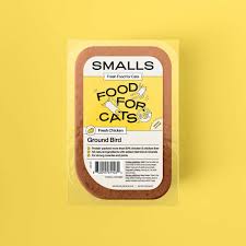 Smalls Gently Cooked Ground Bird Fresh Chicken Recipe Minced Cat Food