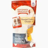 Goodness Gracious Roasted Chicken Cheddar Dog Cookies