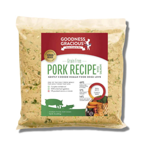 Goodness Gracious Gently Cooked Pork & Salmon Recipe