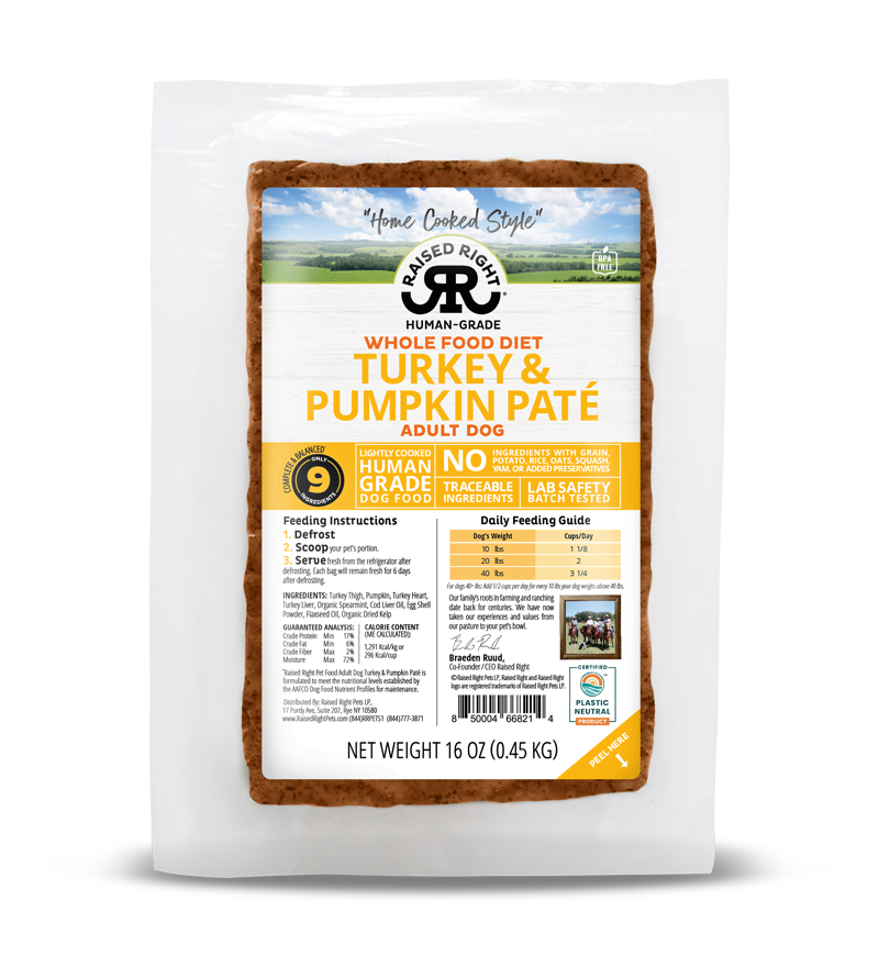 Raised Right Turkey & Pumpkin Pate