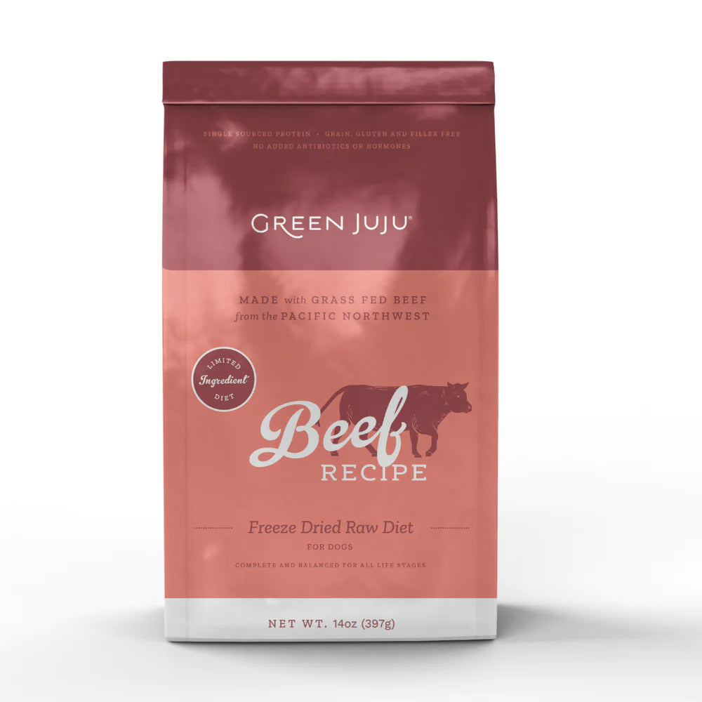 Green JuJu Freeze-Dried Raw Diet Beef