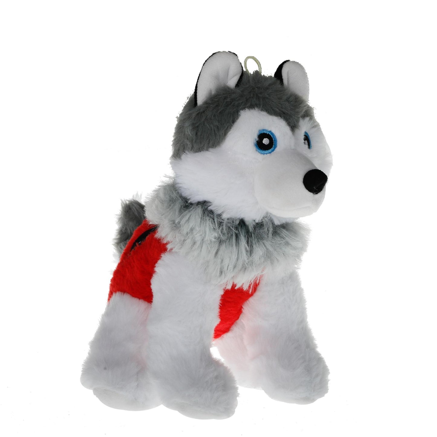 Tall Tails Scout the Siberian Huskey Squeaker Plush Dog Toy