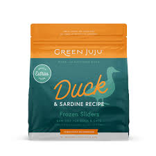 Green JuJu Frozen Extras Duck & Sardine