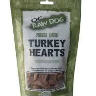 OC Raw Freeze Dried Turkey Hearts