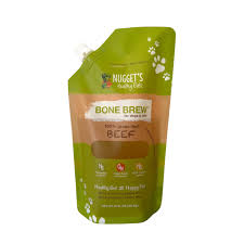 Nugget's Healthy Eats Dog & Cat Frozen Bone Brew Beef