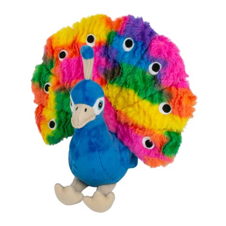 Tall Tails Peacock with Squeaker