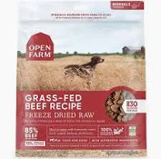 Open Farm Grass-Fed Beef Freeze Dried Recipe