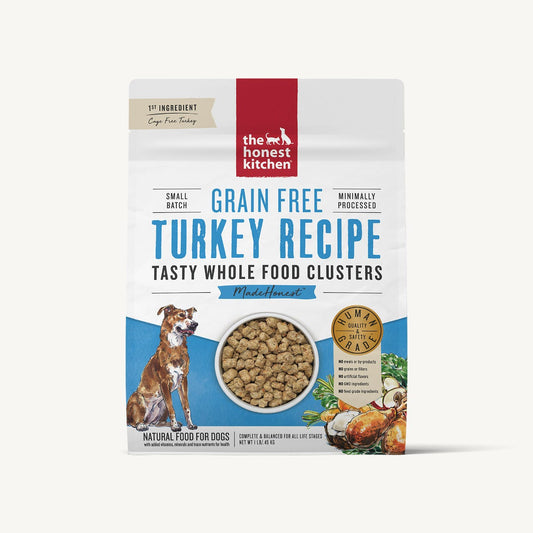 The Honest Kitchen - Whole Food Clusters Grain Free Turkey