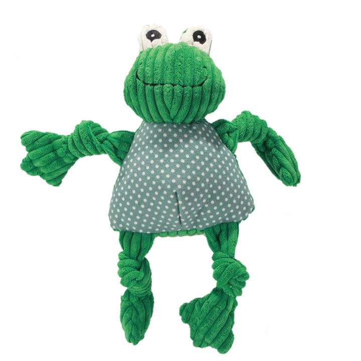 Hugglehounds Knotties Plush Frog