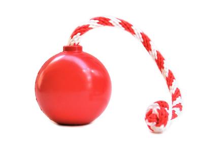 SodaPup Cherry Bomb Chew Toy