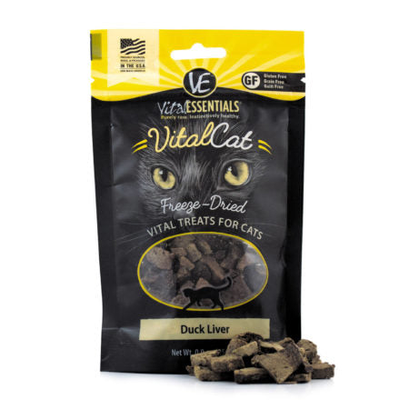 Vital Essentials Cat Duck Liver Freeze-Dried Treats