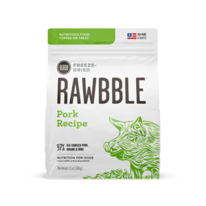 Bixbi-Rawbble Pork Freeze Dried Recipe