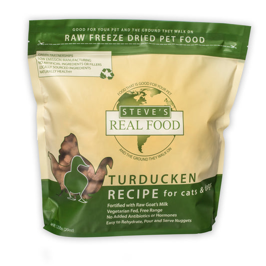 Steve's Real Food Freeze Dried Turducken Nuggets