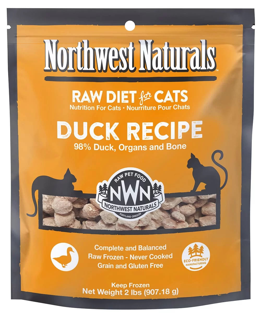 Northwest Naturals Raw Diet for Cats Duck Recipe