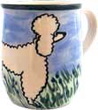 Karen Donleavy Poodle- White Mug