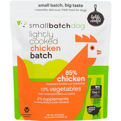 Smallbatch Lightly Cooked Chicken Batch