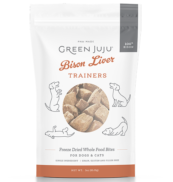 Green JuJu Bison Liver Trainers