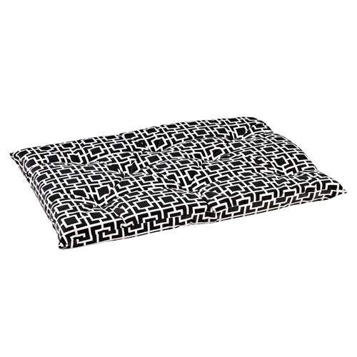 Bowsers Tufted Cushion Microvelvet -Herringbone