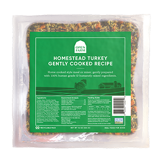 Open Farm Homestead Turkey Gently Cooked Recipe