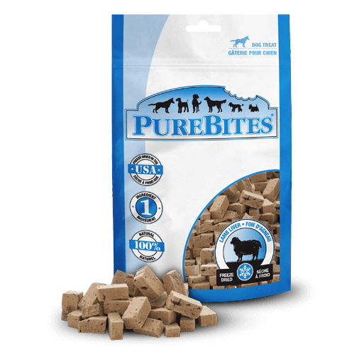 PureBites Freeze Dried New Zealand Lamb Liver Treats