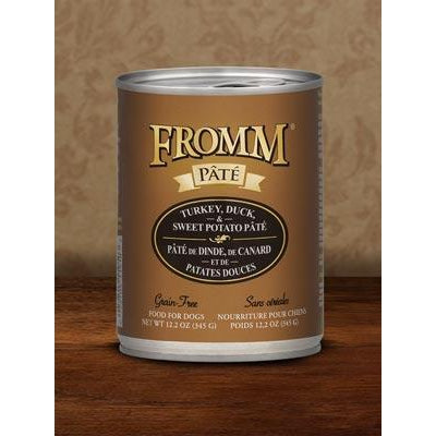 Fromm Turkey, Duck and Sweet Potato Pate