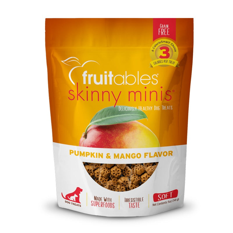 Fruitables Skinny Minis Pumpkin & Mango Dog Treats