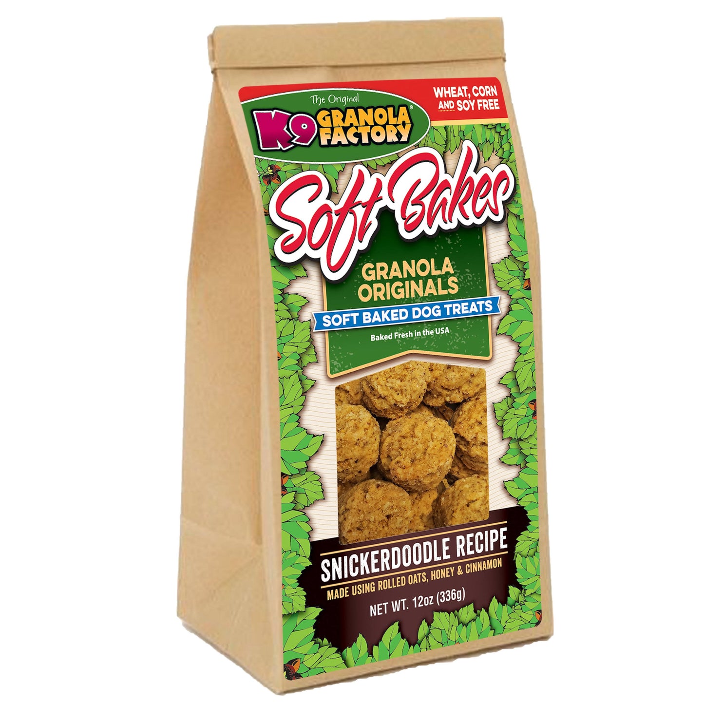 K9 Granola Factory Soft Bakes-Snickerdoodle