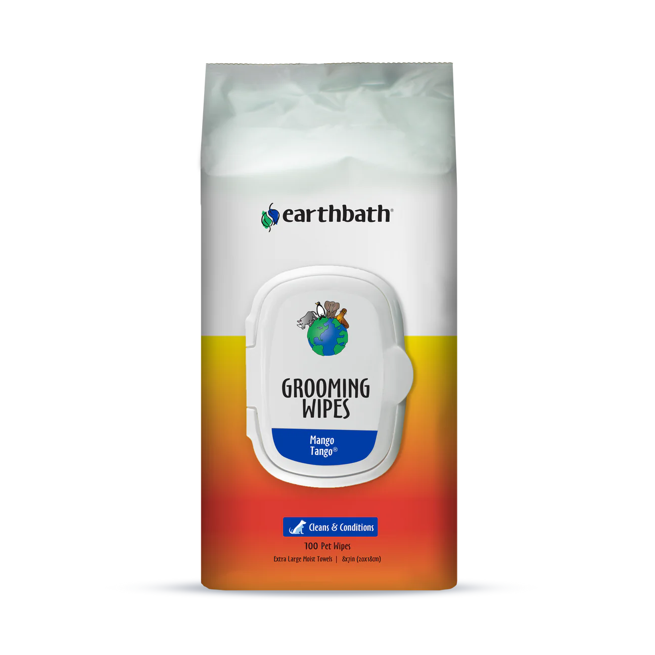 Earthbath Grooming Wipes - Mango Tango