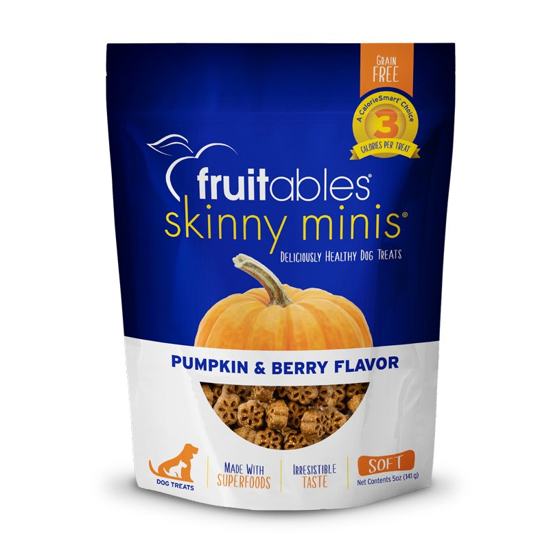 Fruitables Skinny Minis Pumpkin & Berry Dog Treats
