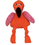 Hugglehounds Knotties Plush Flamingo