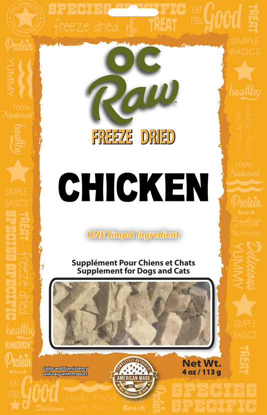 OC Raw Freeze Dried Chicken