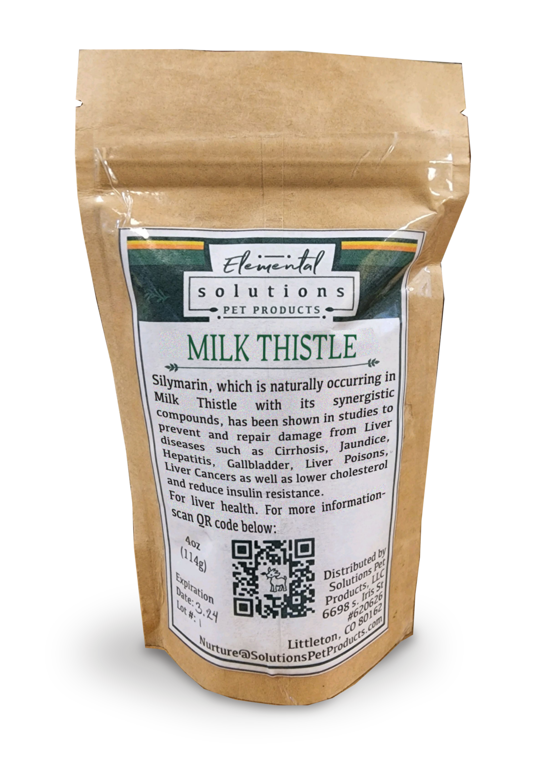 Solutions Pet Products Heavy Milk Thistle
