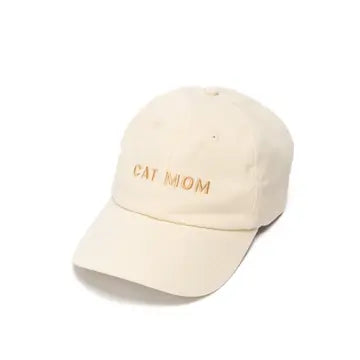 Lucy & Co Ivory Cat Mom Hat