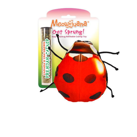 Meowijuana Get Sprung Refillable Lady Bug