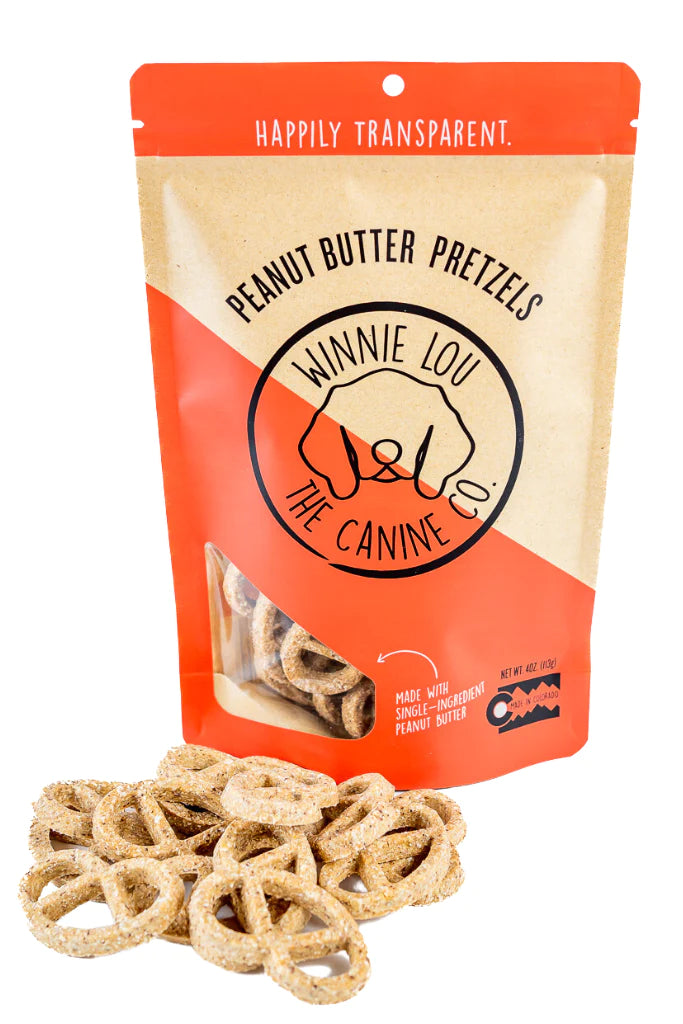 Winnie Lou Peanut Butter Pretzels