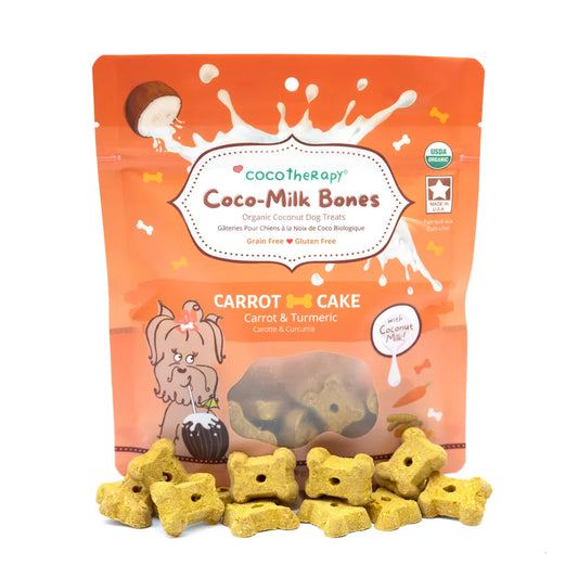 CocoTherapy Coco-Milk Bones Carrot Cake