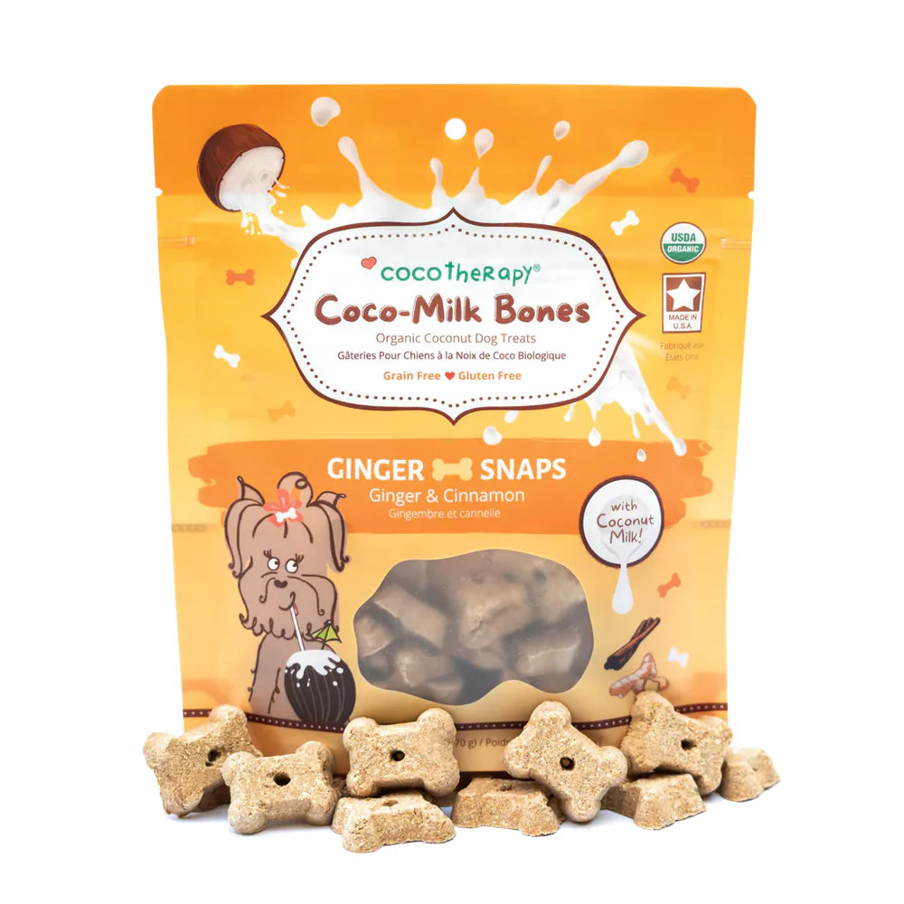 CocoTherapy Coco-Milk Bones Ginger Snaps