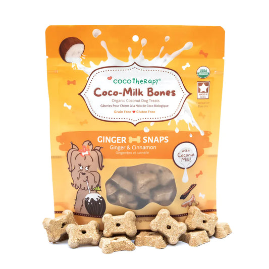 CocoTherapy Coco-Milk Bones Ginger Snaps