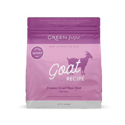 Green JuJu Freeze-Dried Raw Diet Goat