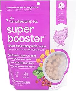 Smallbatch  Super Booster Freeze-dried Turkey Bites