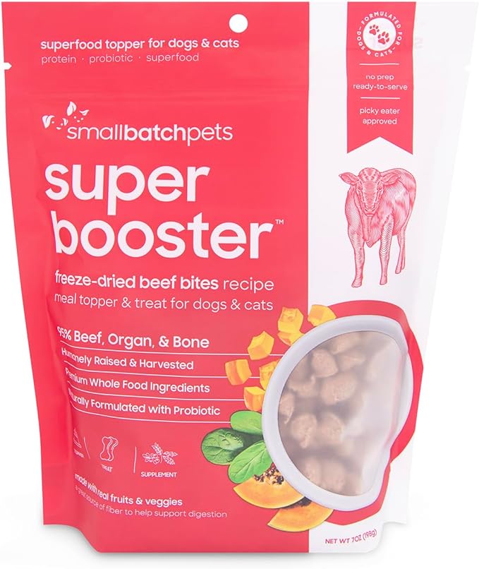 Smallbatch  Super Booster Freeze-dried Beef Bites