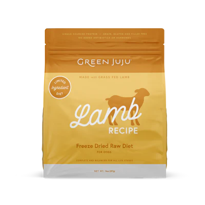 Green JuJu Freeze-Dried Raw Diet Lamb