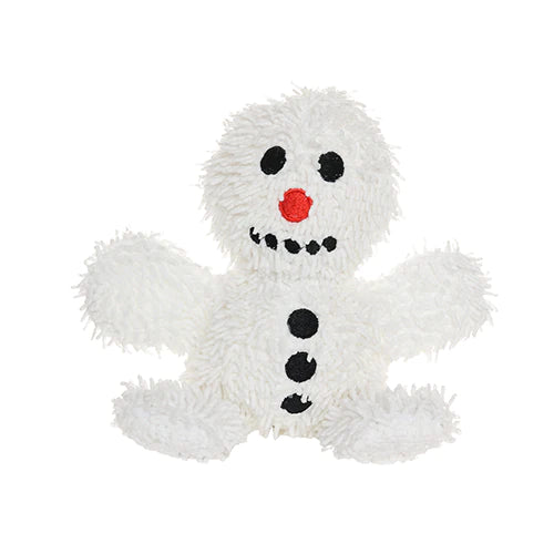 Tuffy's Pet Toys Mighty Microfiber Ball - Snowman